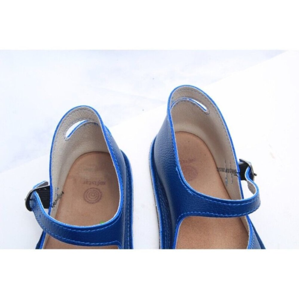 Soft Star softstar merry jane mary jane shoes CUSTOMIZED blue sz u 8 = us 8.5-9 - Picture 7 of 14